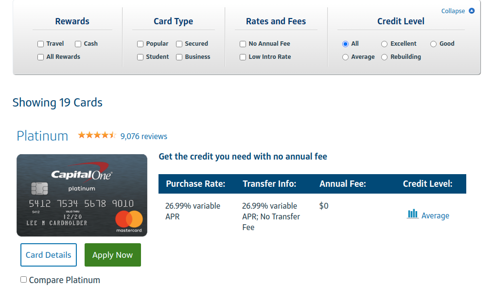 Check Status Of Capital One Credit Card Application How