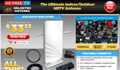 hd free unlimited antenna order online
