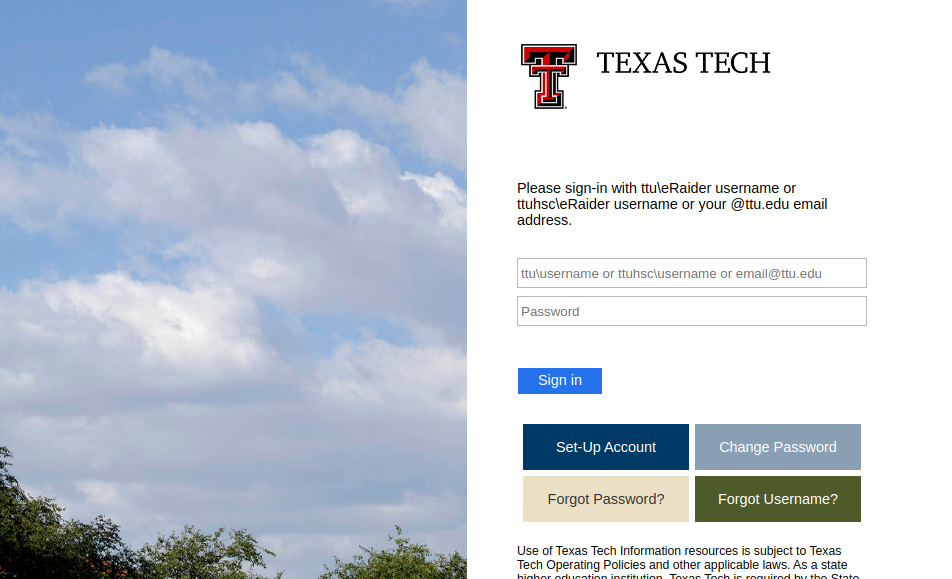 texas tech university Logo