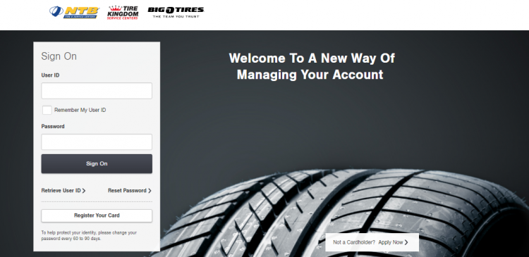 Manage Your Big O Tires Credit Card Online